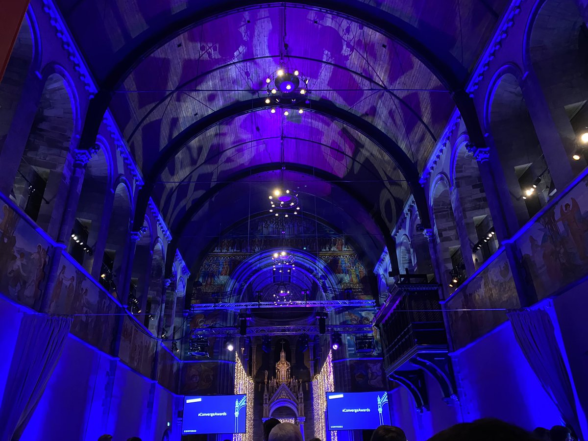 PlusPEPUK's tweet photo. And we’re off! Good luck everyone in #ConvergeAwards finals ! 🥇 🏆 https://t.co/I7X9zzNapP