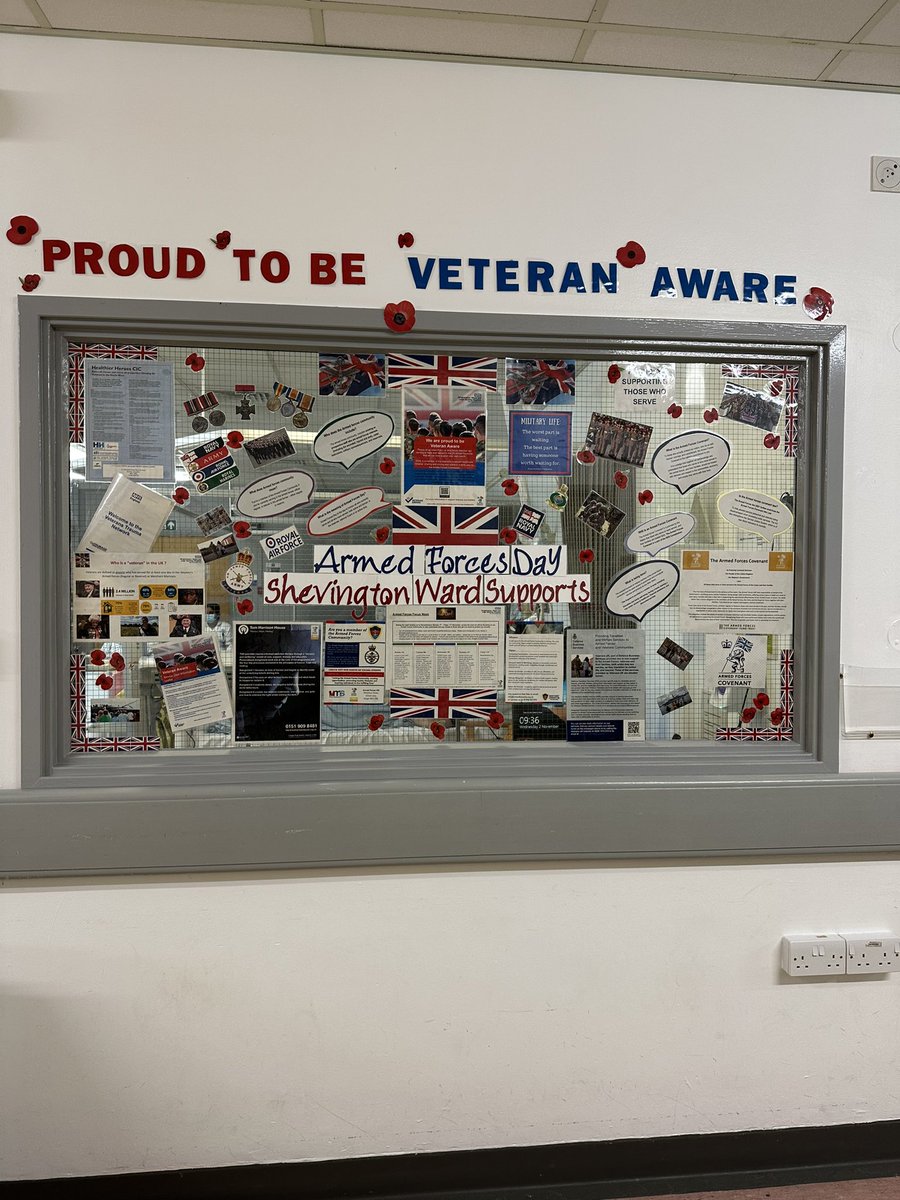 LauraMistry3's tweet photo. Team Shevington are proud to be Veteran Aware   #teamshevington #teammedicinewwl @WWLNHS @Kim_Whiteside @r_mccarren @edunn1204 https://t.co/yVpVKIntvx