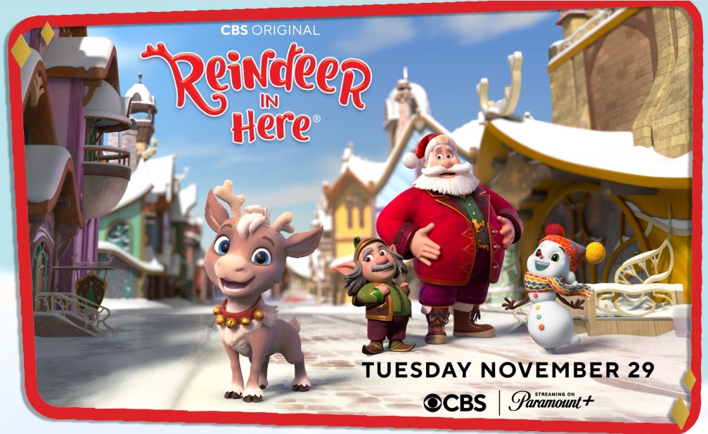 hwoodtimes's tweet photo. @CBS "REINDEER IN HERE” @reindeerinhere Panel Candance Cameron Bure @candacecbure, Adam Reed, Exec Prod/Creator @AdamReedTV &amp; Lino Disalvo, Executive Prod/Dir @LinoD @linodisalvo talk about their new animated holiday film. Premieres Tuesday, November 29 (9:00-10:00 PM, ET/PT) https://t.co/06R90k07zK