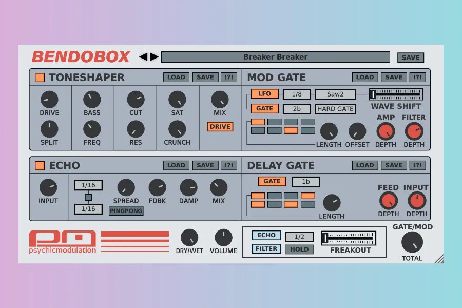 Psychic Modulation released BendoBox
#BENDOBOX #EFFECT #MAC #MODULATION #MULTIEFFECT #PLUGIN #PLUGIN #PSYCHICMODULATION #RHYTHMIC #VST #VST3 #WIN