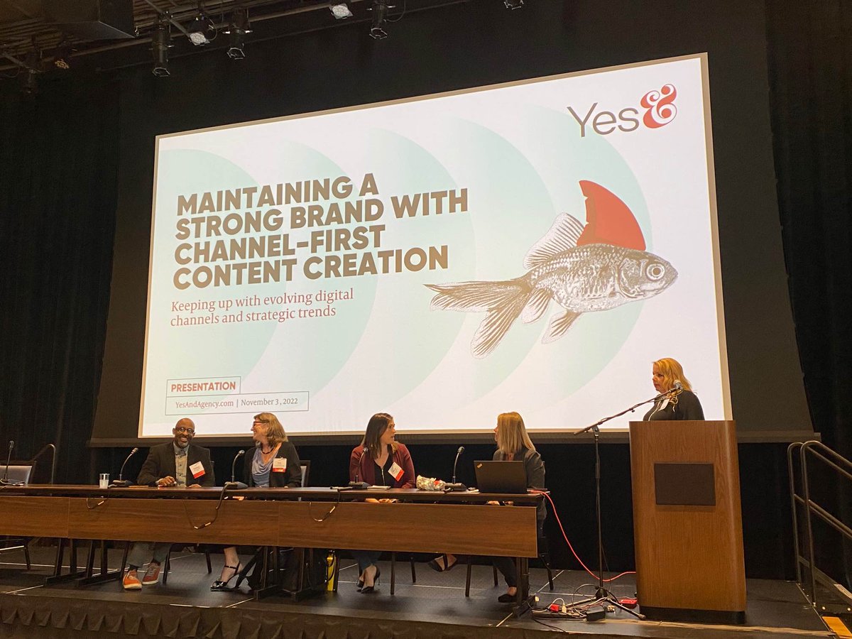 YesAndAgency's tweet image. The @YesAndAgency MAMS 2022 session on How to Maintain a Strong Brand with Channel-First Content Creation was a success! We addressed #messagealignment, #brandawareness strategies, #contentcreation for targeted audiences, the newest marketing techniques, and the #PESOmodel.