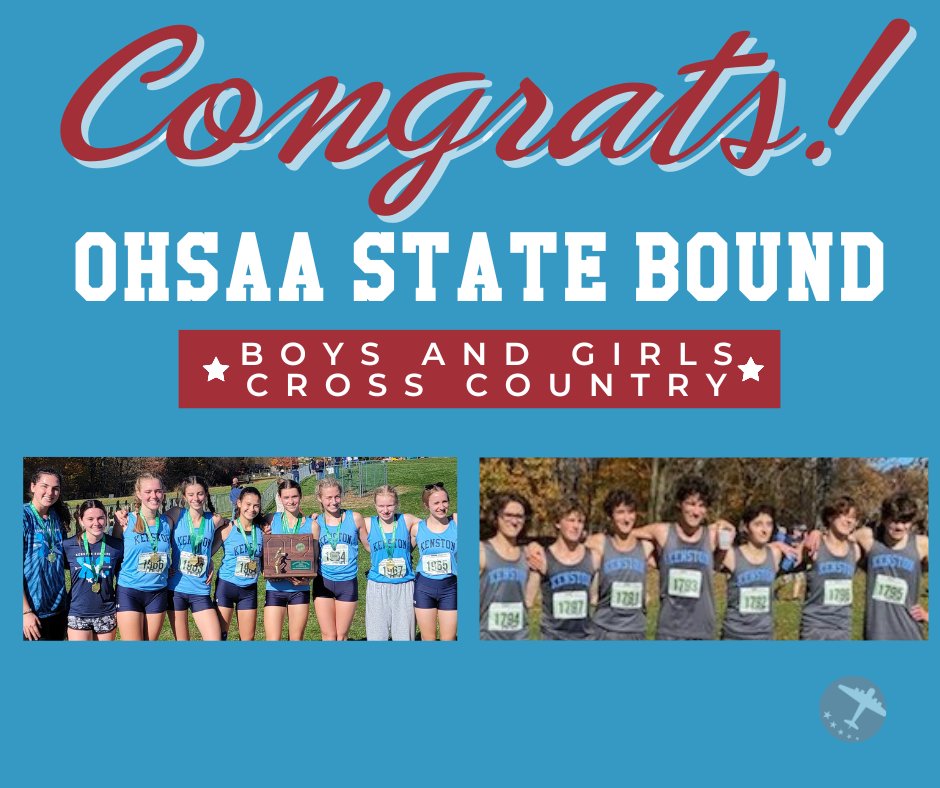 KenstonSchools's tweet photo. 💙 ✈️ Good luck to the KHS Cross Country teams tomorrow, Saturday, November 5th at the 2022 Cross Country State Championships.
👟 Boys will run at 1pm
👟 Girls will run at 1:45pm 
Tickets: https://t.co/xuXL6lW67t
 #kenstonschools #kenstoninspired #kenstonbombersflytogether https://t.co/mXIMnm3kV3