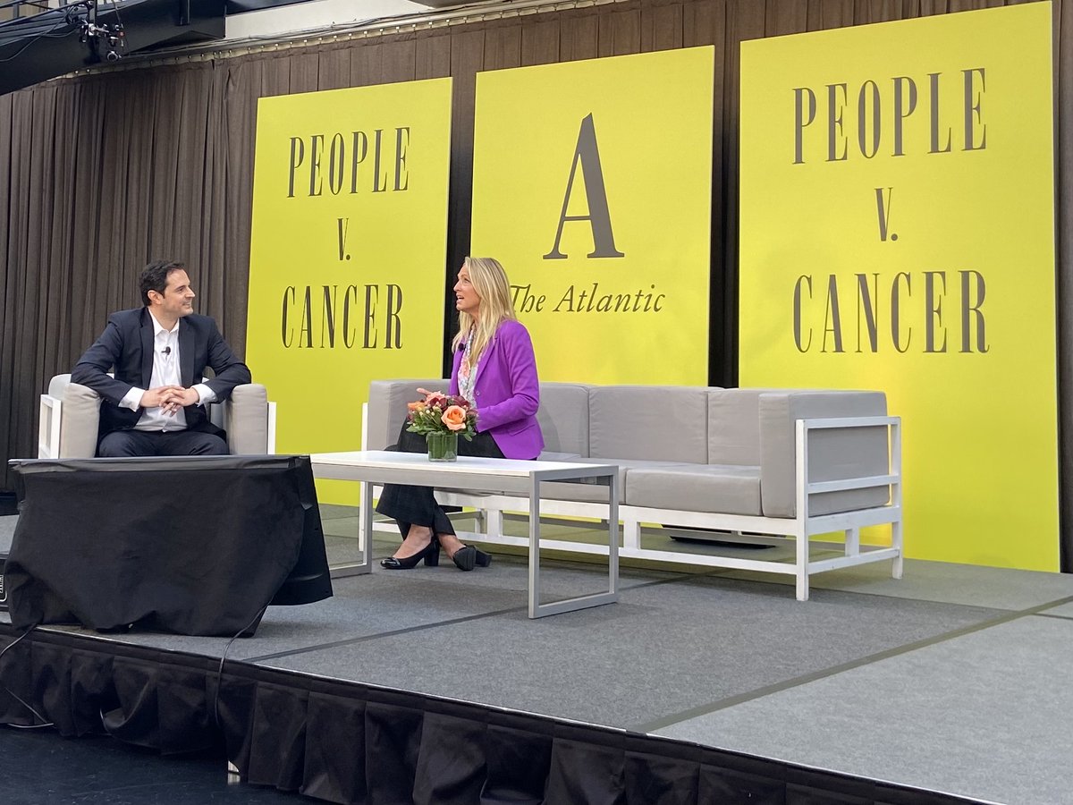 Earlier today, our own Dion Warren conducted a fireside chat with Carla Tardif, @FamilyReach CEO, at the @AtlanticLIVE's #PeoplevCancer on financial toxicity. They discussed the financial costs associated with #cancer and how we're working to lessen the burden for patients.