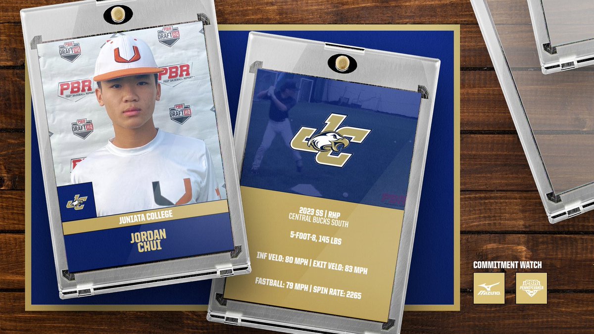 PrepBaseballPA's tweet image. 🚨Commitment Watch🚨

2023 SS|RHP Jordan Chui (Central Bucks South) has committed to @JuniataBaseball #congrats 

#pbrfamily