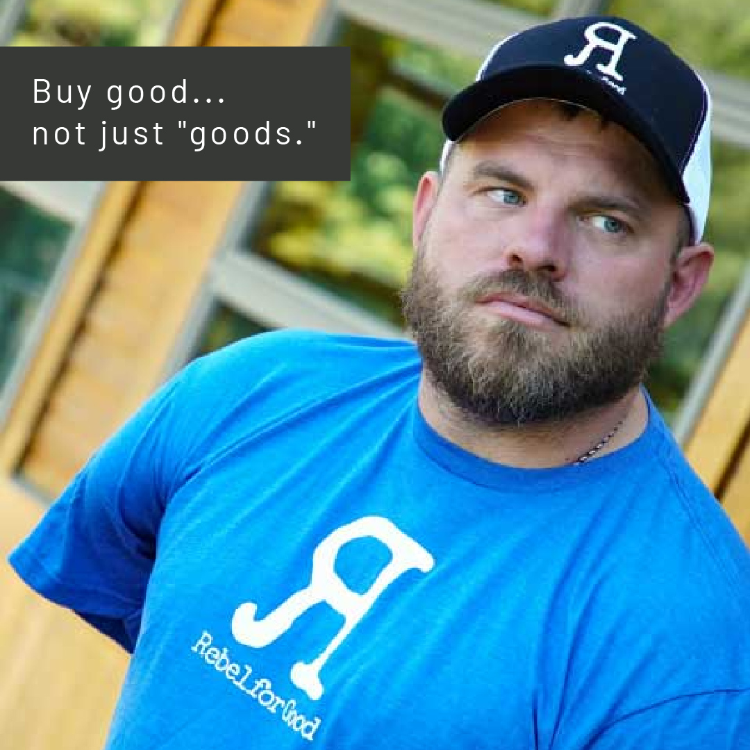 You know what’s one thing we all have in common? We all wear clothes (or at least most of us do). Check out my new apparel brand @Rebel4Good where we’re giving back 15% of each purchase to support military veterans and their families. SHOW YOUR SUPPORT rebelforgood.com