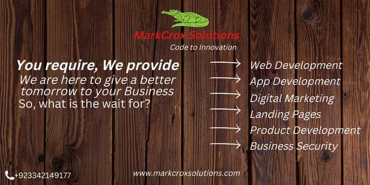 Beewarbaloch's tweet photo. IT solutions for Empowering your Business!
#Webdesign #webdeveloper #softwarehouse #graphicdesigner #DigitalMarketing #productdevelopment #budinesssecurity #secureurbusiness #InnovationZone #newinnovation #businessmarketing #businessowners #applicationdeveloper #androidapp https://t.co/wttYxukZ8v