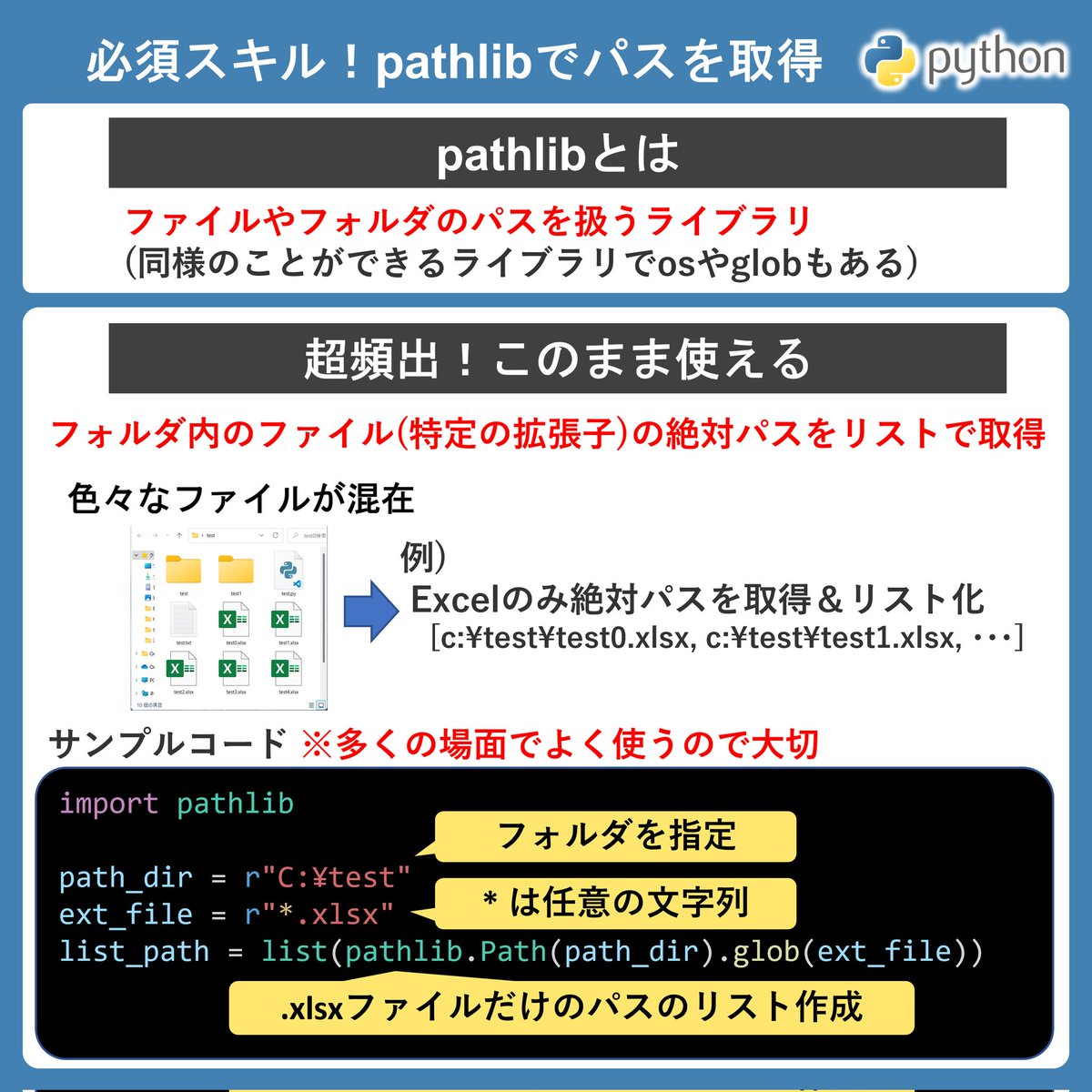 miyashin_prg's tweet image. Python初心者の方へ😊✨