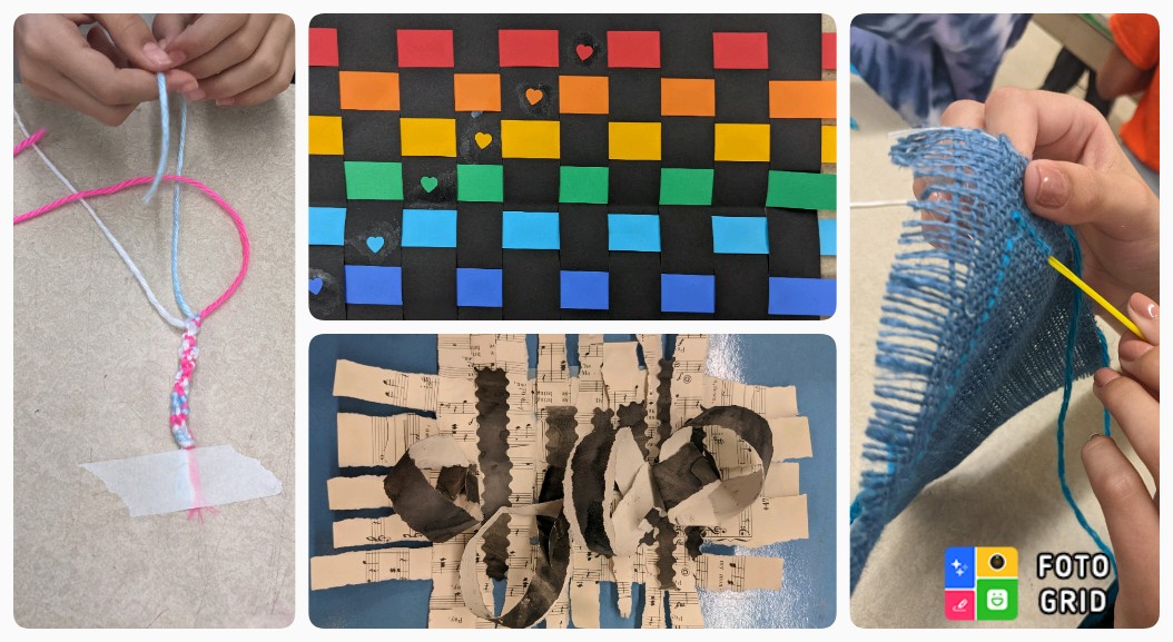 The Fiber Arts Center is now open in the Field art room and student artists are already rocking it! #FiberArts #TAB #TeachingForArtisticBehaviors #ArtsEd #ChoiceArtRoom #FieldCARES #OneCommunityFI #EngageD64