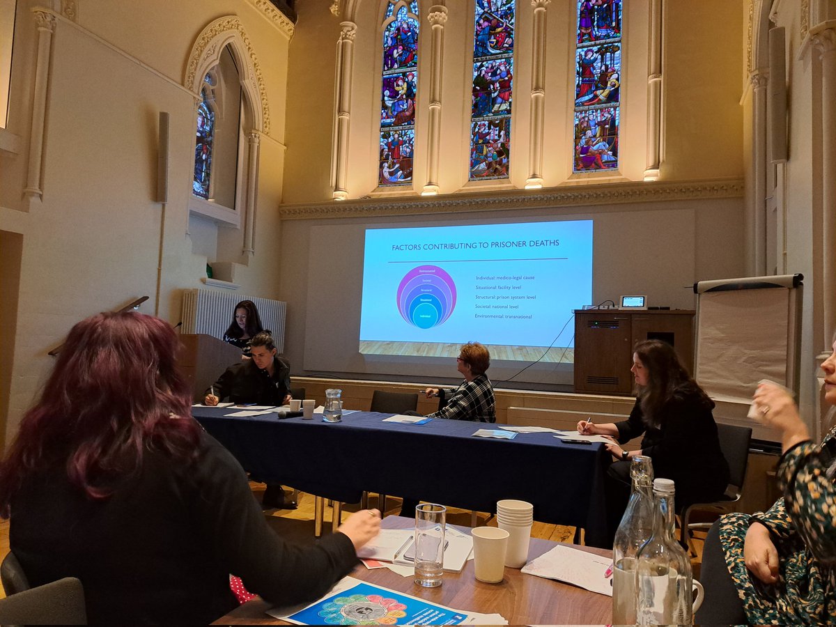 gillybuck's tweet photo. Excellent #deathinprison conference at Uni of Oxford highlighting significant gaps in coverage and accuracy of Prison death data &amp; unmet needs of prisoners and families. Well done team #SAFESOC #prisonhealth https://t.co/N444XMVcfv