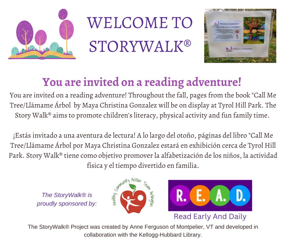 apscspr's tweet image. Check out the new Story Walk at Tyrol Hill Park! Read. Walk. Enjoy!  Leer. Caminar. ¡Disfrutar! #APSGetInvolved #APSVolunteersAreBack