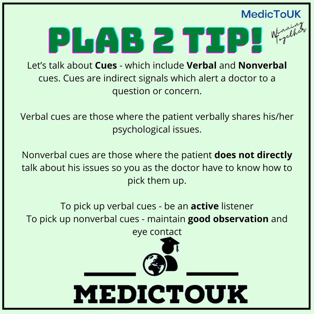 Cues are always important! remember to stay observant.
Don't forget to register in the upcoming free Webinar to clear all your doubts. Dm for more information.
#webinar #garnacho #PLAB #img #ComingSoon #Exams #NHS #NHSJobs #MRCP #Training
