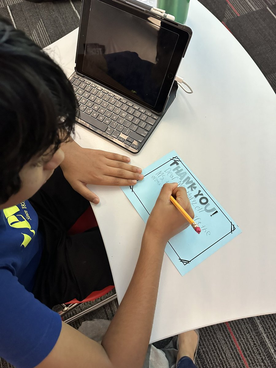 Attitude of Gratitude! Taking some time today to write Thank you notes to teachers/friends/family. #westfam #attitudeofgratitude #thanful Great idea, <a href="/MrsPriceCMSW/">Julie Ann Price</a>