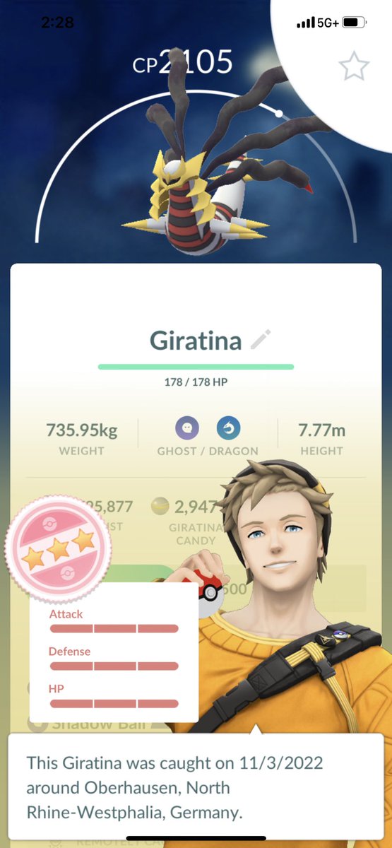 Dave54362507's tweet image. Ty Ty Ty!! @Fee4Lily  #PokemonGO #LegendaryHundo