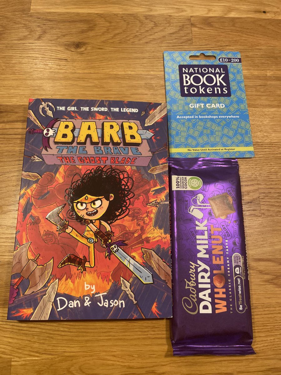 Enchantedbooks's tweet photo. @Enchantedbooks New #bookgiveaway #competition 
#win £10 @book_tokens
#book +Barb The Brave + #Chocolate. 
#RT #TAG - quick vote on our bk cover #comp 
HERE: https://t.co/9ZhENNFSpq 
#edutwitter #illustration #prize #Writing  #giveaway #AuthorsOfTwitter https://t.co/TnJxRNltj2