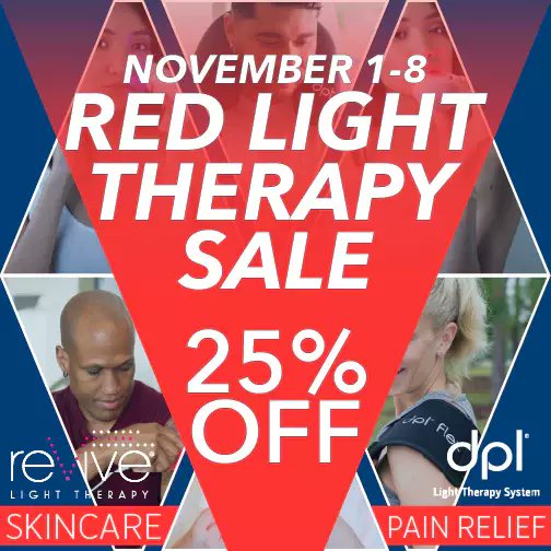 Our red hot sale for red light therapy! 25% off all red light therapy products. carex.com #redlighttherapy #infrared