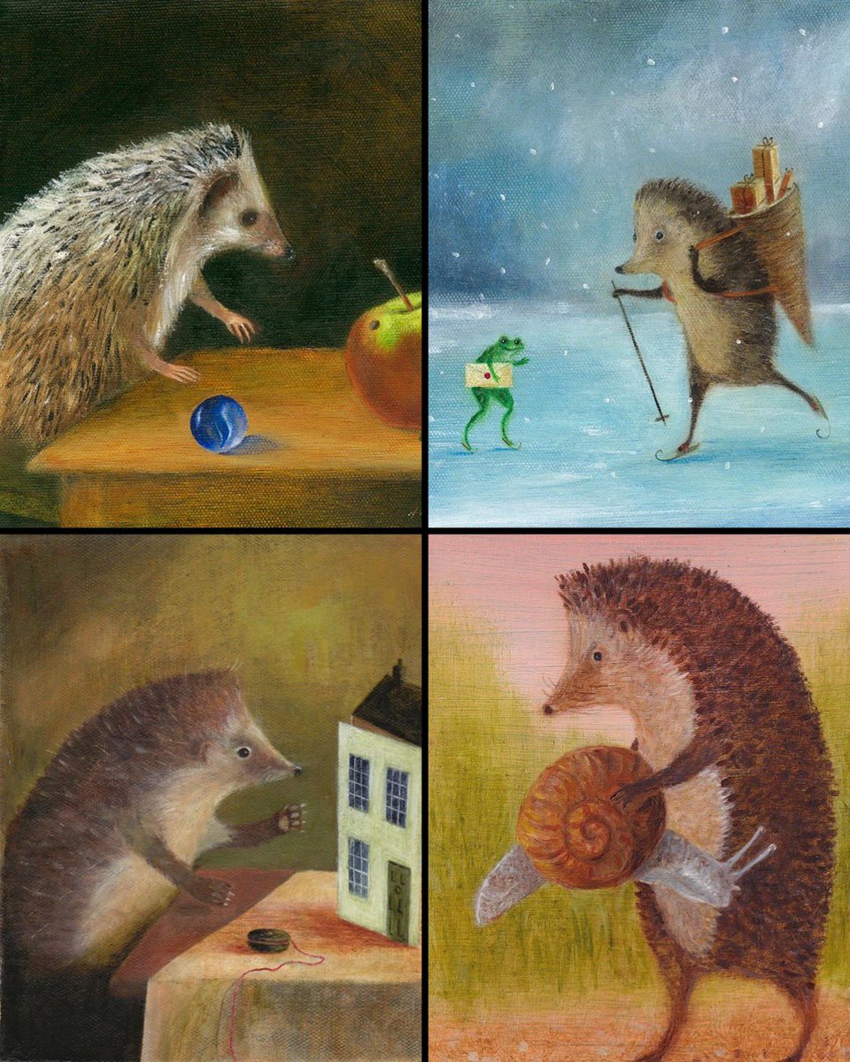 The adorable hedgehogs of DD McInnes