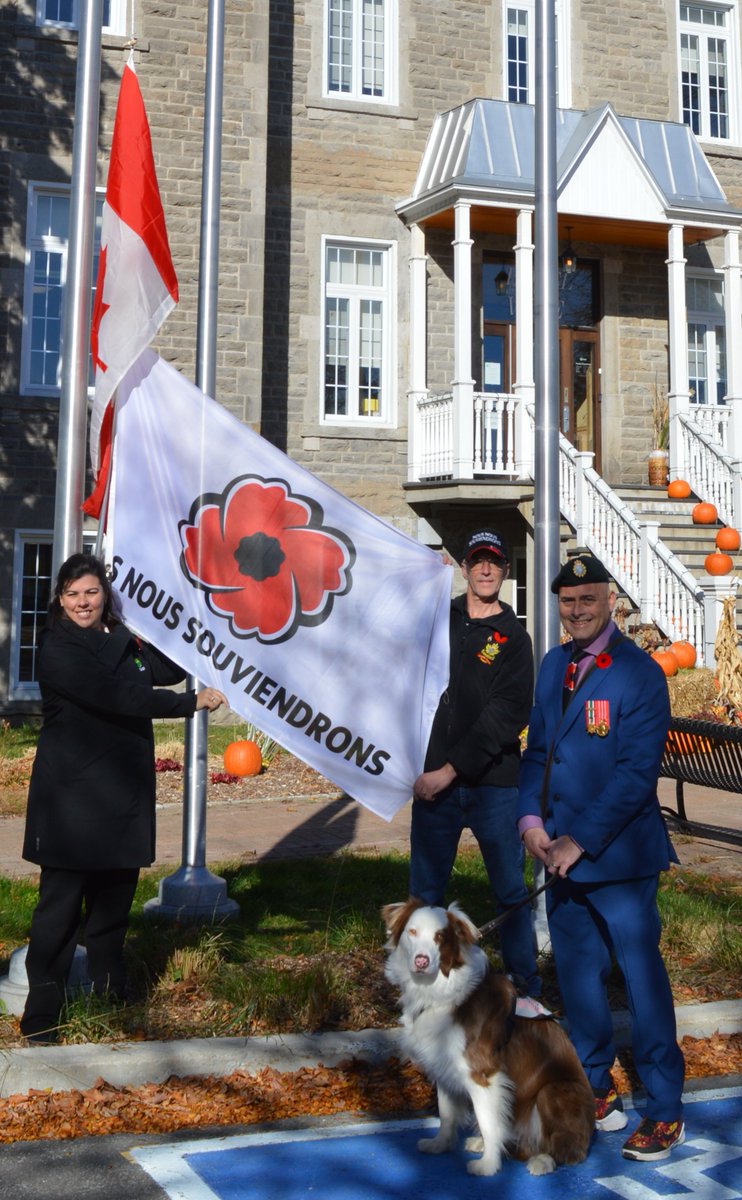 La Campagne du coquelicot de retour à la Ville de Sainte-Anne-des-Plaines. bit.ly/3U3g2cj