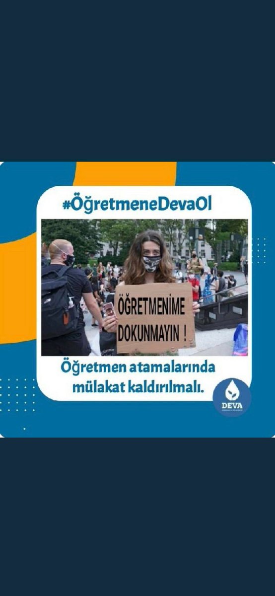 Dünyada herşeye değer biçilebilir,ama öğretmenin eserine değer biçilemez...
#ÖğretmeneDevaOl
#ogretmeneylemde