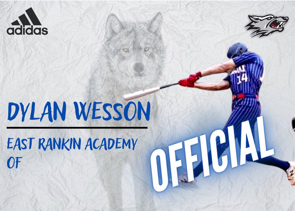 Dylan Wesson (@wesson_dylan) on Twitter photo Official!
@clccbaseball @Achamblee_4 <a href="/chasestewart26/">Chase Stewart</a> <a href="/EastRankinAth/">East Rankin Athletics</a> Official!
@clccbaseball @Achamblee_4 <a href="/chasestewart26/">Chase Stewart</a> <a href="/EastRankinAth/">East Rankin Athletics</a>