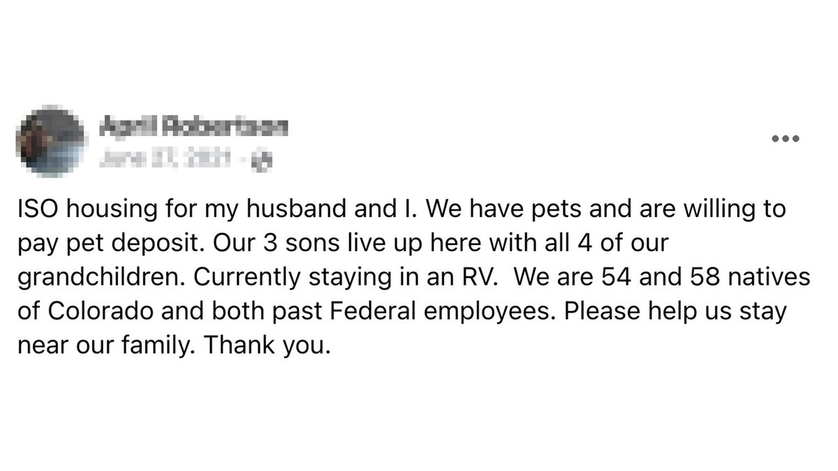 This is a story from a real Coloradan who has experienced our housing crisis. Unfortunately, it's not unique. 50% of Coloradan can no longer afford to live here &amp; 86% say we must solve this crisis. Voting #yeson123co gives us a shot to do that. Learn more: organiz.org/share/635ff405…