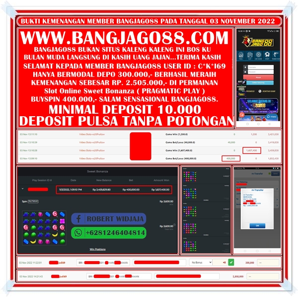 DewiLiu88's tweet photo. ➡️BANGJAGO88 DEPO PULSA TANPA POTONGAN
➡️MINIMAL DEPO Rp.10.000
➡️POLA SLOT AUTO MAXWIN
➡️https://t.co/qp0TO78aTH 
#slot #slotgacor #slotonline #polaslot #trikslot #tipsslot #bocoranslot #bonusslot #slotpulsa #rtp #slotdana #rtpslot #rtpgacor #rtplive #maxwin #jppaus #bangjago88 https://t.co/PlSd82qTIs
