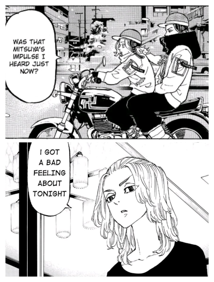 mel_mellowo's tweet photo. #tr276 #TR277 #TokyoRevengers
Iam not surprised that Mikey was able to recognise Takemichi. Mikey has always been a mystery and was able to know that michi came back to the past in chapter 207 https://t.co/aWMmiz4ZkB