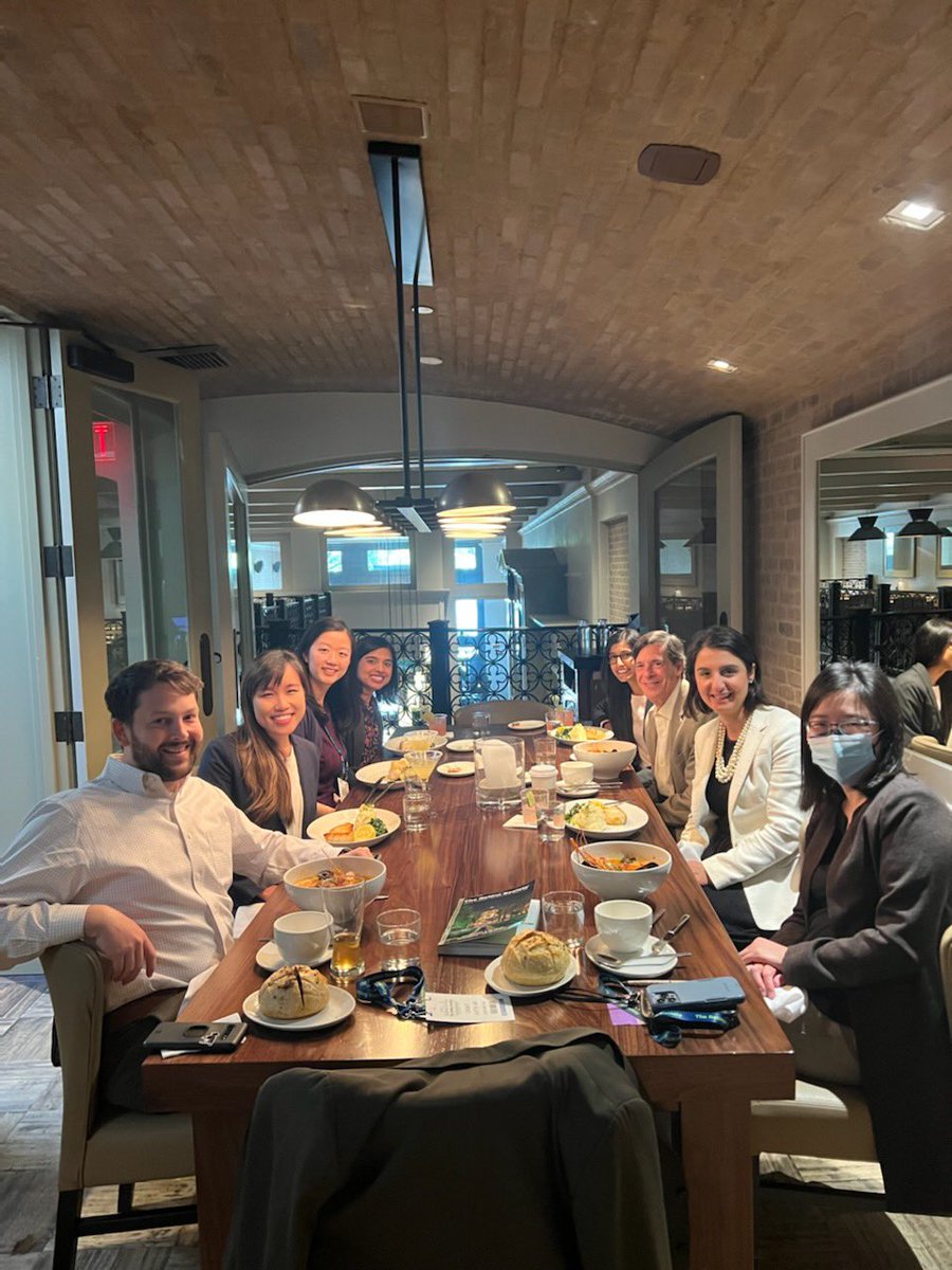 Duke family out to lunch <a href="/RetinaSociety/">TheRetinaSociety</a>. #dukeeyecenter #retinasociety