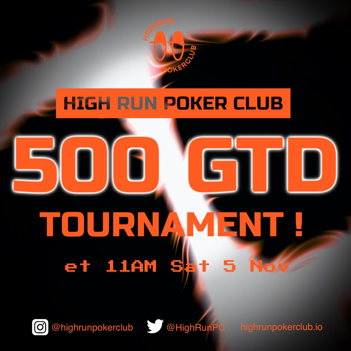Not much time left until the tournament starts! Join the club and enjoy tournaments with various poker players😉
GTD: $500 ETH
WHO: Check discord
WHERE: CLUB GG HOME CLUB
Discord discord.gg/7ByHcYcBDr

#Poker #PokerNFT #Freeroll #Tournament #NFT #NFTCommunity #Giveaway