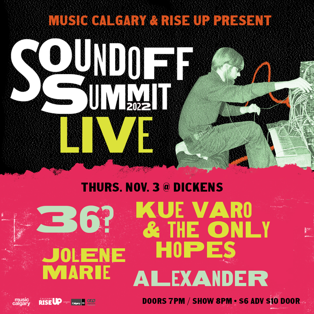Set times for tonight! Doors at 7pm 
7:30pm  -- JOLENE MARIE
8:15 pm -- KUE VARO &amp; THE ONLY HOPES
9:00 pm -- ALEXANDER 
10:00 pm --  36?
TICKETS showpass.com/music-calgary-…