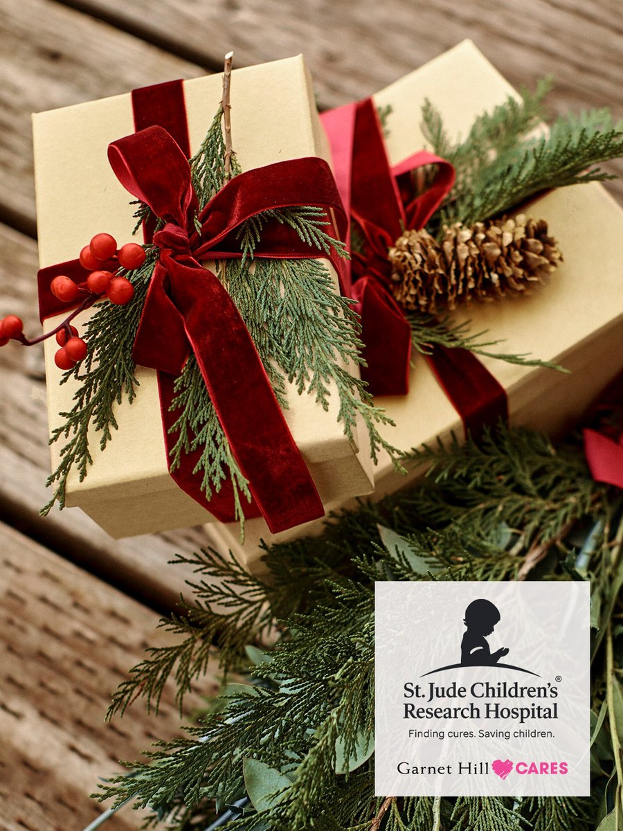 It’s the time of year for our favorite holiday traditions, and the one that matters most is giving to <a href="/StJude/">St. Jude</a>. This season, please help us make a difference. Give St. Jude families a gift that could last a lifetime. Donate today! ghill.me/stjudedonation #garnethill