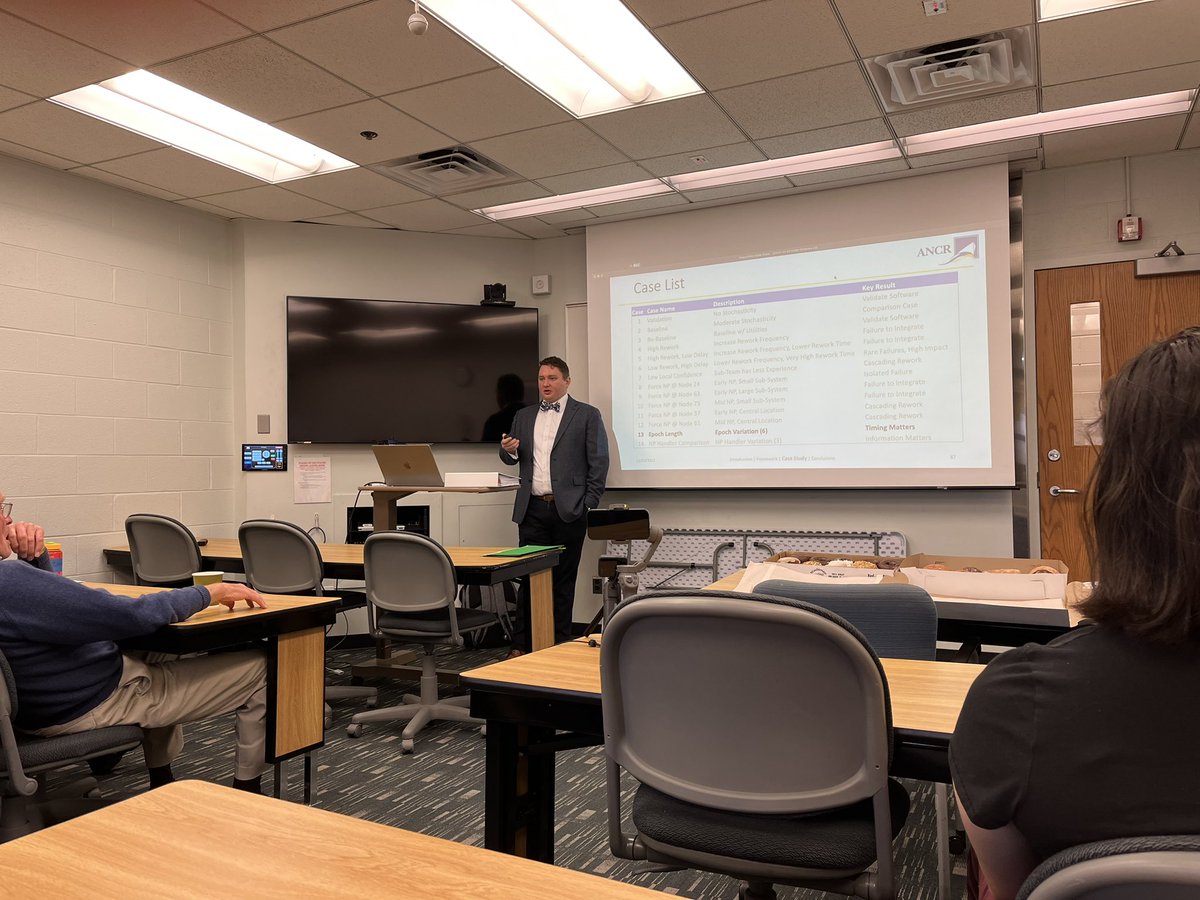 LauraKAlford's tweet photo. Congratulations @jamesacoller on an excellent @NAMEatUM PhD defense!! Exciting to see how you’ve applied network theory to the design process and can identify potential breakdowns of the design process BEFORE they happen! 🚢⛵️⛴️ https://t.co/k7cpoDFU8P