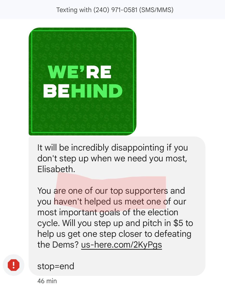 Wait, I'm WHAT?! How are the Republicans SO bad at targeting their spam?