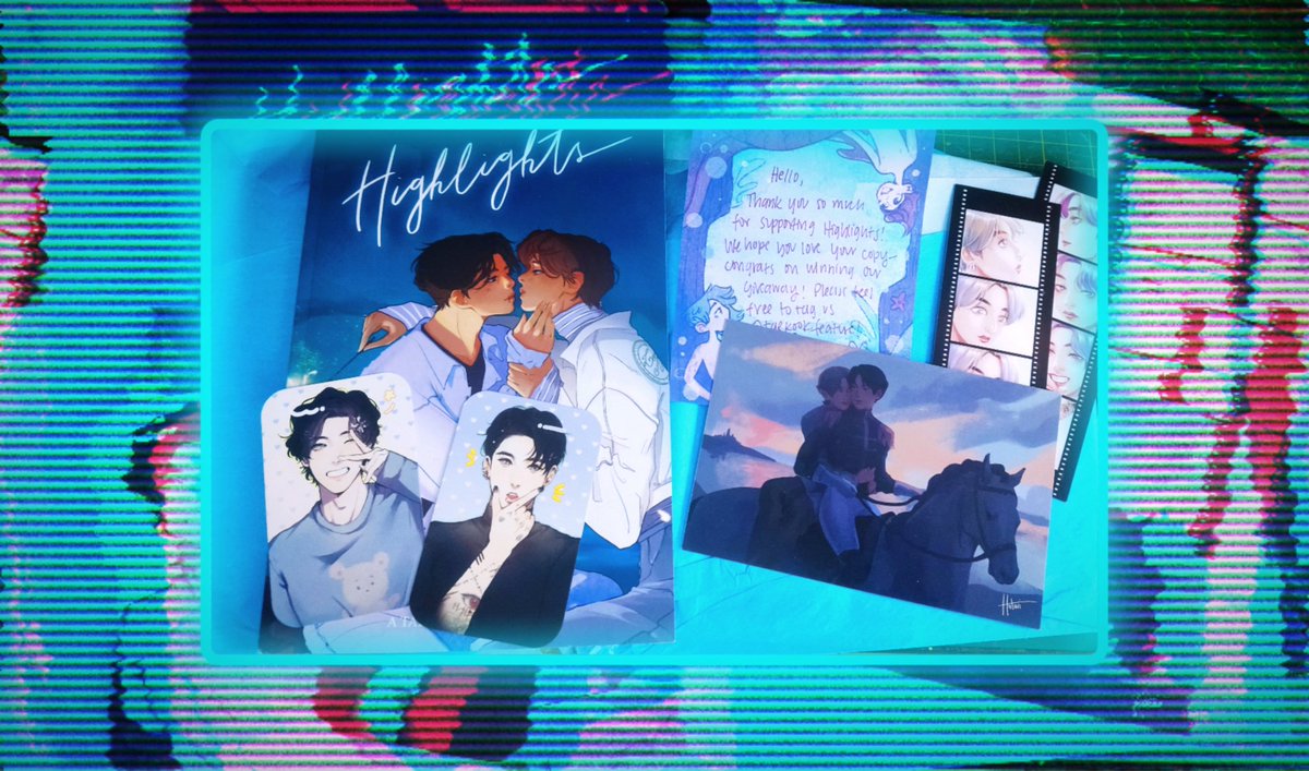 Today I finally got my <a href="/taekookfeature/">highlights (complete)</a> package! it's so pretty, a big shout out to everyone involved in this project, I can't wait to devour all the stories!

also, a huge thanks to the sponsor of the giveaway, I still can't believe I won.

y'all are amazing!! 💜✨