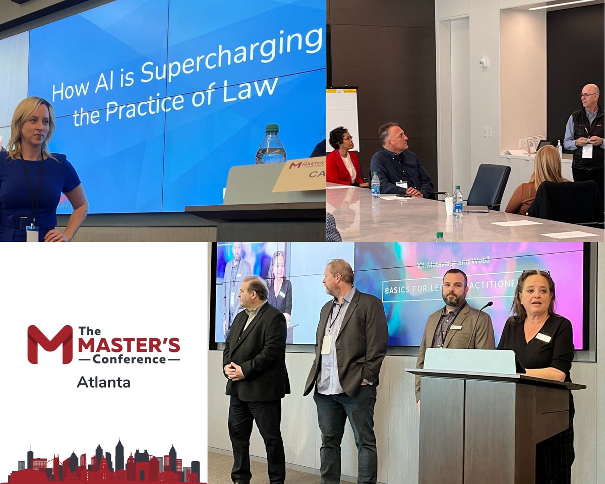 RevealData's tweet photo. Reveal hit The Master's Conference in Atlanta today and it was fantastic event to end the year! If you didn't catch Reveal at this one, be sure to register to attend the next Master's Conference in Dallas on October 11th.
#mastersconference #eDiscovery #legaltechnology https://t.co/xEomERjX3S