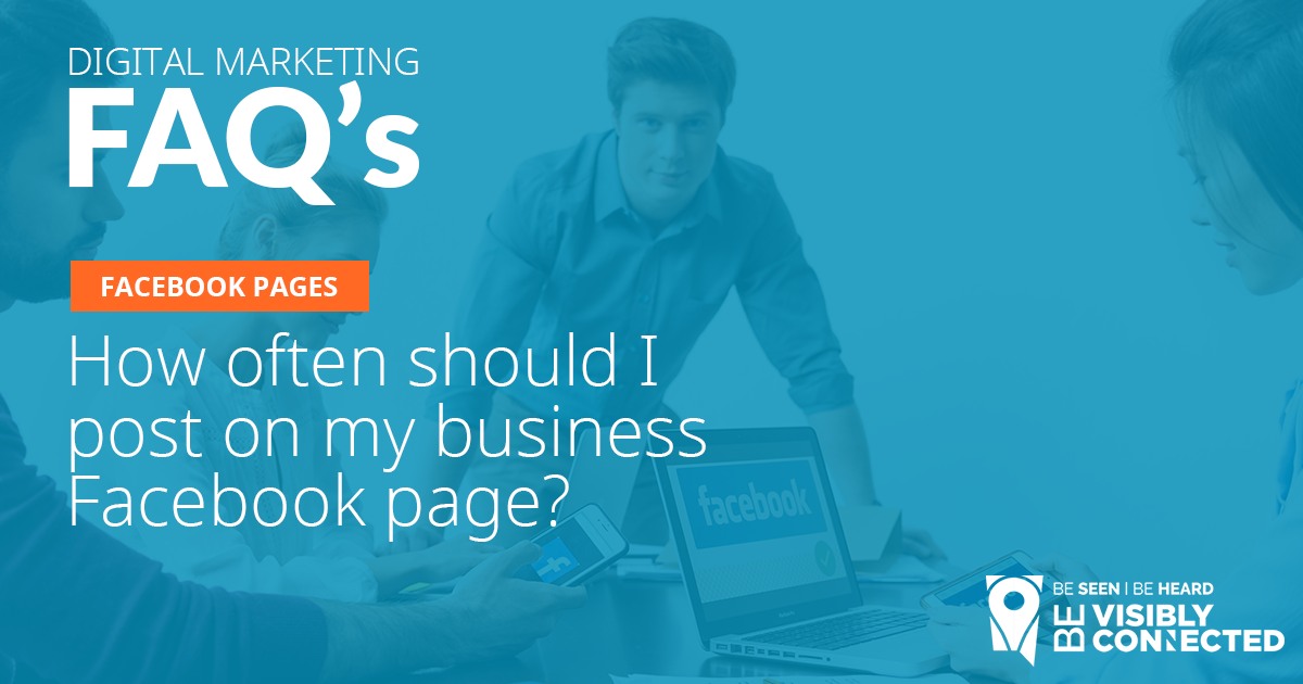 VisiblyConnect's tweet image. The average Facebook page creates 1.55 posts per day.
It is generally recommended to post 1 time per day and no more than 2 times per day.  Rule of Thumb:  Aim for quality over quantity.

#FacebookStrategy #MarketingFAQs #VisiblyConnected