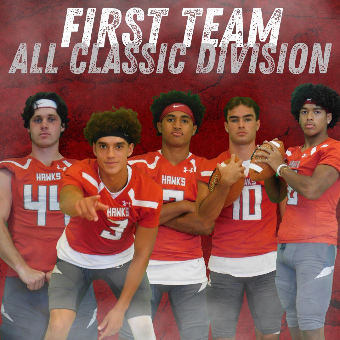 Congratulations to our First Team All WJFL Classic Division players:
Danny Knorr, Josh Dockery, Jairo Padin, Zach Gruber and Zion Campbell. Congrats!
#JoinTheFlight