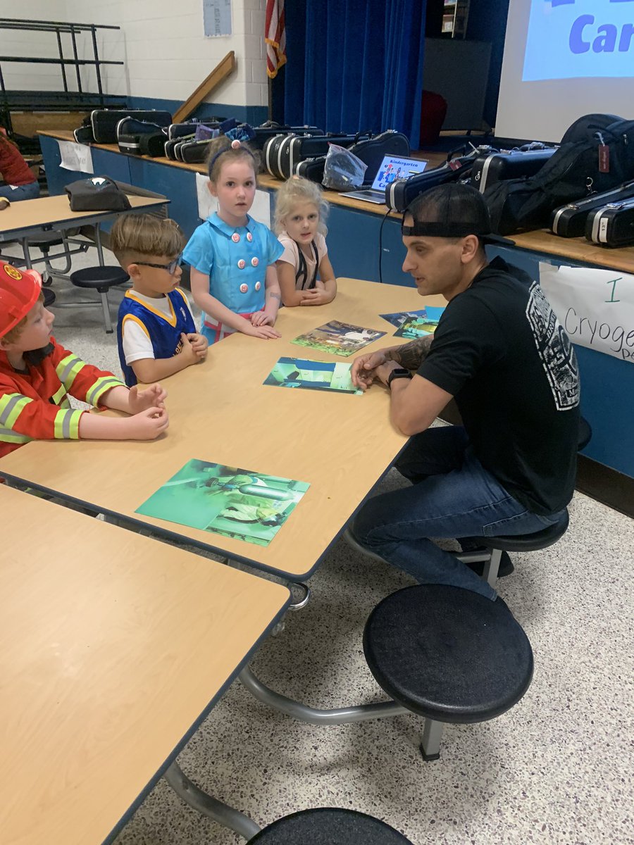 BFergusonVB's tweet photo. Career Day was so fun and engaging! Kinders loved learning about these amazing jobs and what they can do when they grow up! @RMES_Gifted #vbits @VBContent @RedMillES @RedMill_AP @RMESPrincipal https://t.co/ZEILUjrAmP