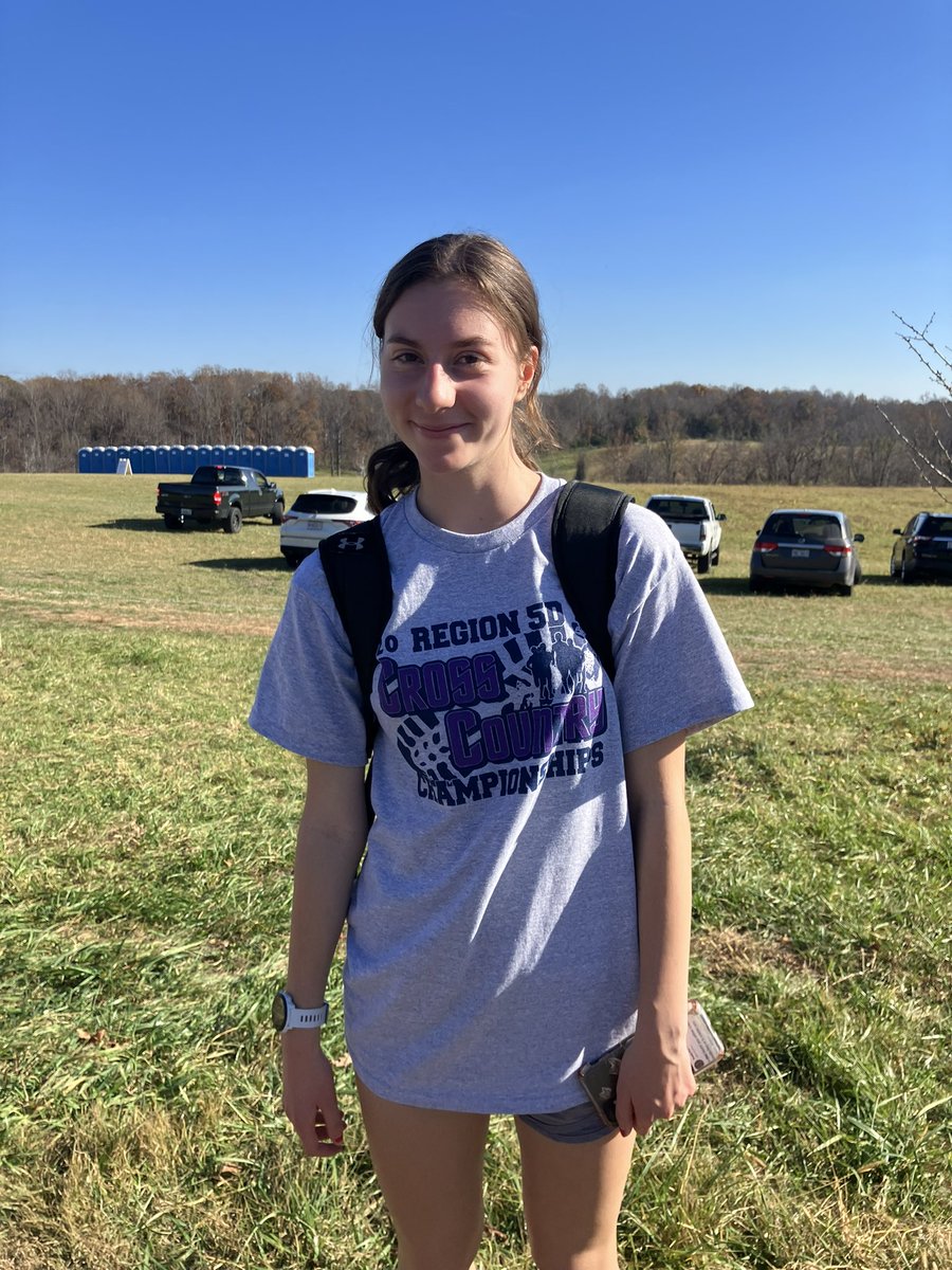 Huge congrats to Jillian Wallner placing 8th at todays Regional meet. States bound!!👏💙