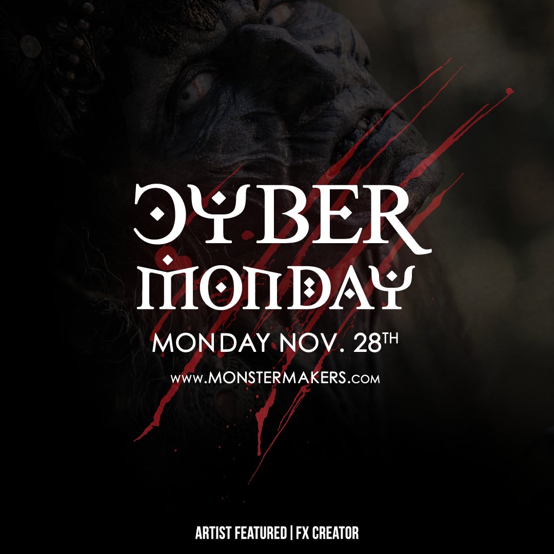 Cyber Monday (11/28) Announcement coming Monday!

"Mother of Lies" by <a href="/fxcreator/">Brian Murray</a> &amp; <a href="/vladtaupesh/">Vlad Taupesh</a>
#creaturedesigner #monstermakers #monsterclay #makemoremonsters #creature #monster #cybermonday