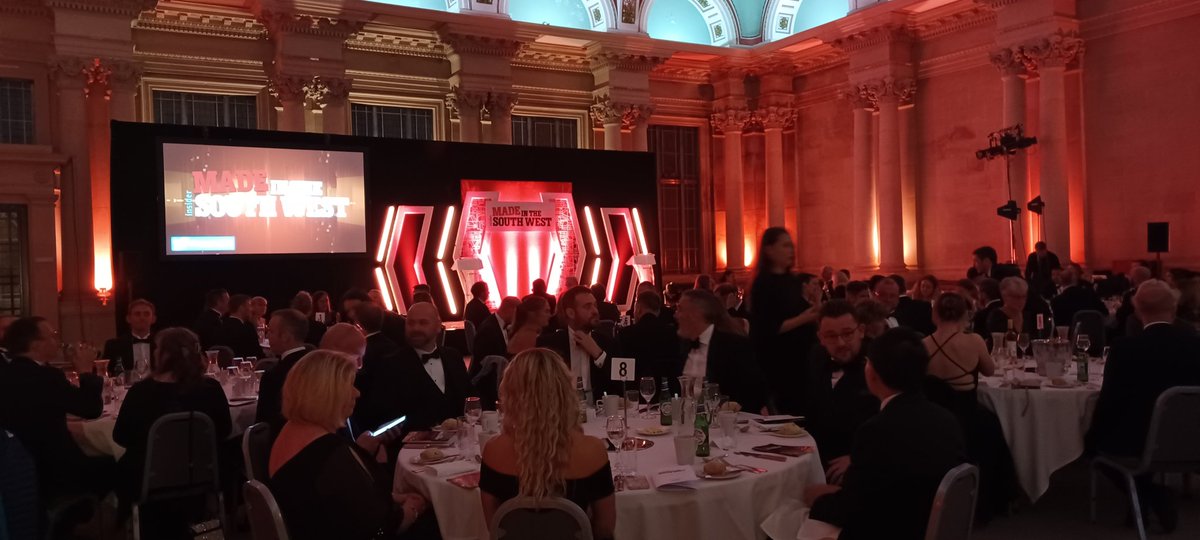insiderswest's tweet photo. We have a full room tonight! Taking place at the fabulous Bristol Harbour Hotel &amp; Spa, we hope everyone is having a great time. #MadeinSW https://t.co/REXh0WJo9i