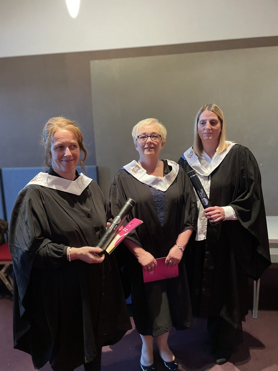madkirky's tweet photo. So happy to see these 3 lovely, hardworking people celebrating their achievements yesterday! Well done and good luck to you all. #SLCgrad https://t.co/GDXC9oKFrM
