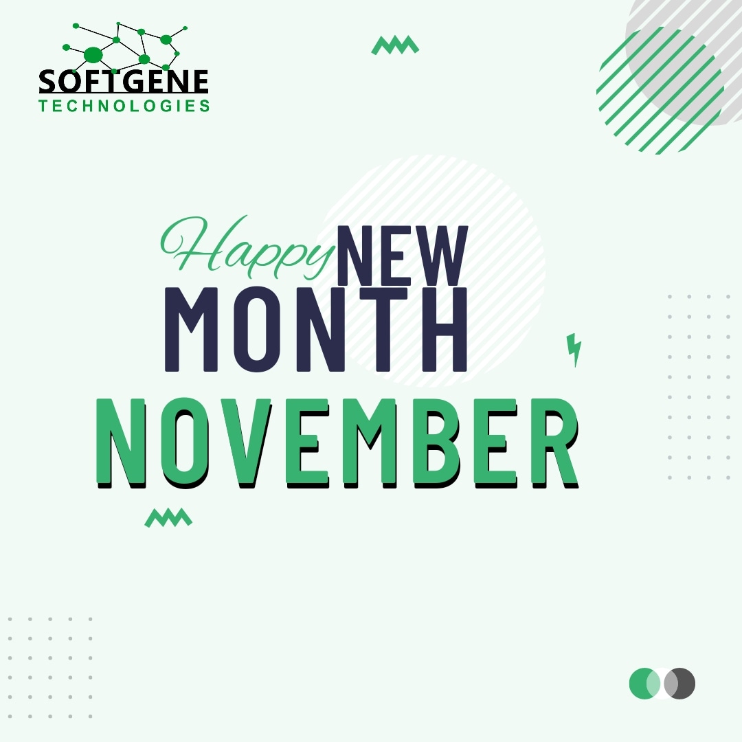 softgene_tech's tweet photo. November be nice, November be better than your counterparts, Happy new month famz
#happyNewMonth #November2022 #softgene #software_gene #technology https://t.co/9RWM0d5kfg