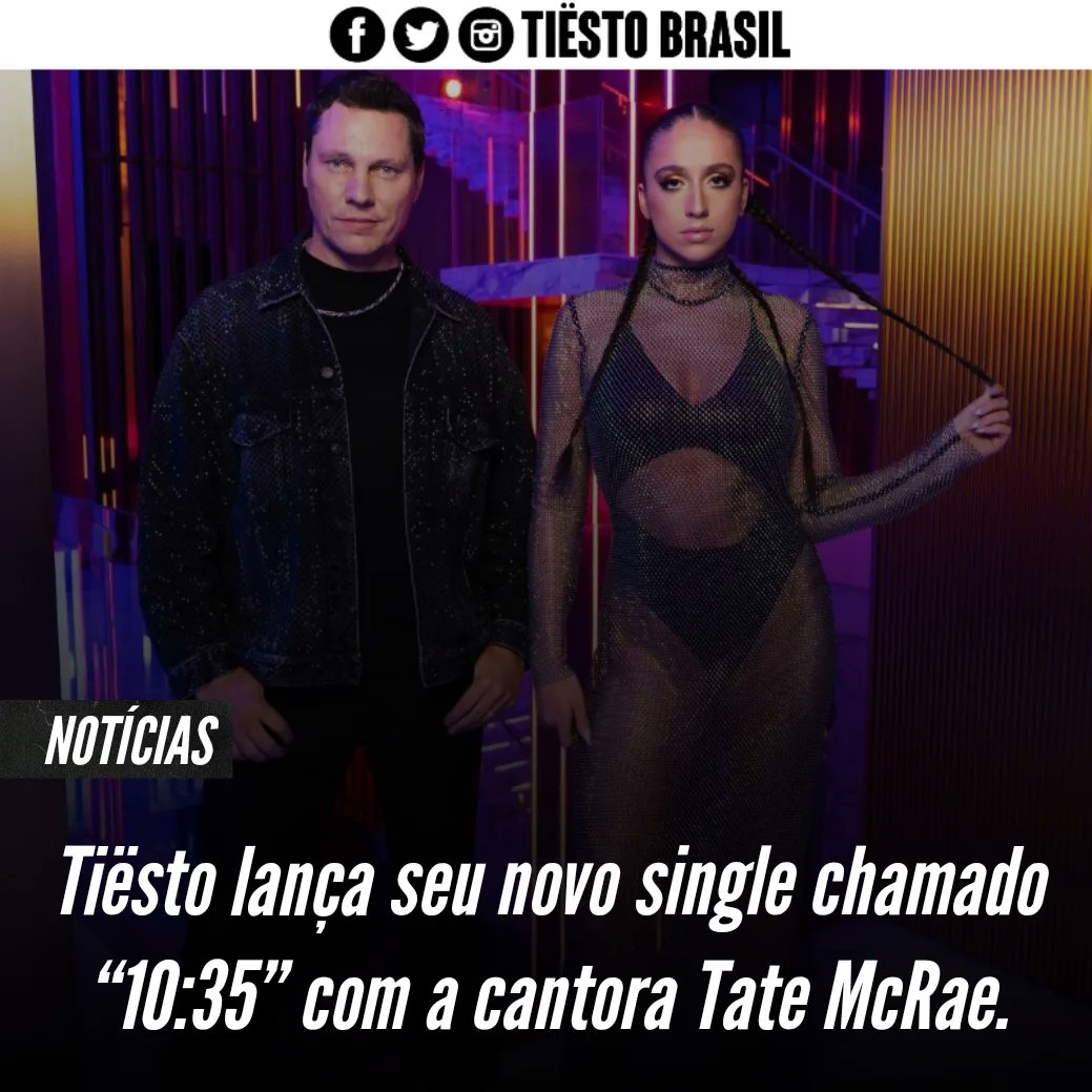 TiestoBrazil's tweet photo. @tiesto e @tatemcrae fazem parceria com o novo Resort em Dubai para lançar o single '10:35' que está disponível nas plataformas digitais. 👉 https://t.co/C2O2arkDpZ

A música celebra a inauguração do mais novo resort de Dubai, o @ATLANTIS.

@WarnerMusicBR @warnermusic https://t.co/vzAQIpSXqt