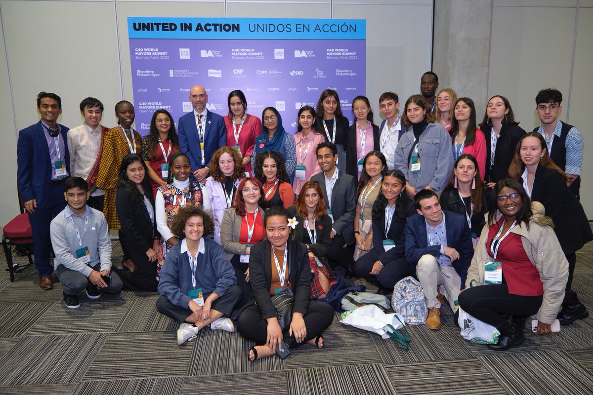 The 3rd Global Youth & Mayors Forum ⁦@c40cities⁩ Summit;strengthening youth climate leaders and mayors working together to shape the vision of inclusive climate action in cities across the World. Youth inclusion is not an option, it’s the only way. Honored to moderate this.