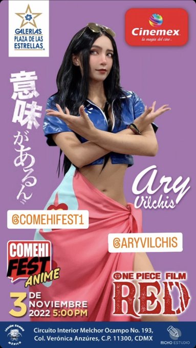 Listos para one piece red ?? Si los veré hoy ? https://t.co/8Cge7uKq8e