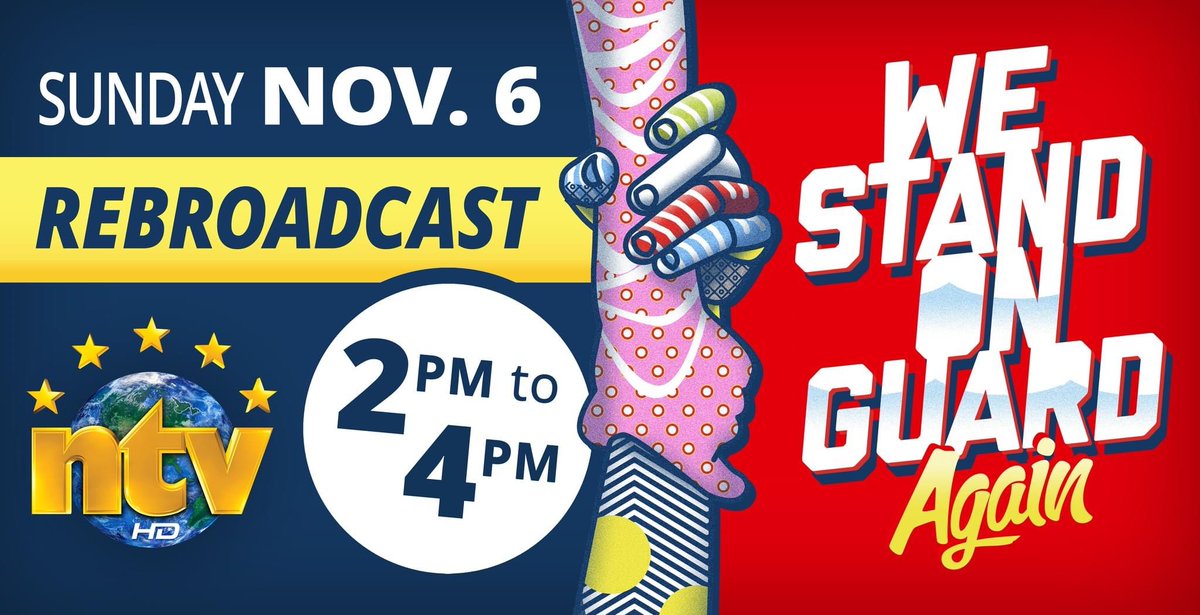 We Stand On Guard Again tweet media