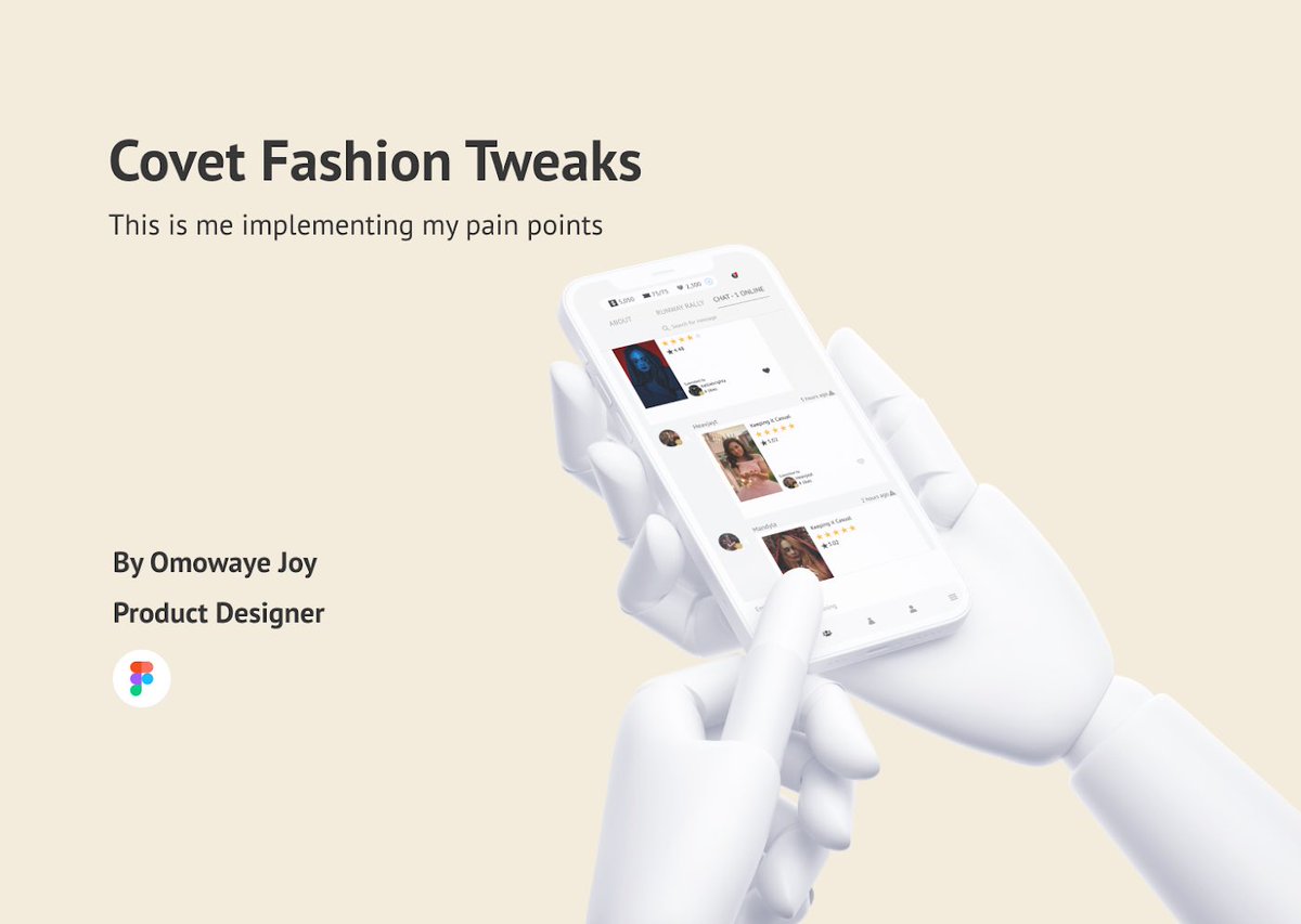 OmowayeJoy's tweet photo. @CovetFashion Hi coveters
I recently worked on some covet fashion tweaks and published on my Behance.
Like I said in the post, if you’re a lover of fashion, consider downloading Covet Fashion. https://t.co/lP8Tug4VJ1 Here’s a snipet👇 https://t.co/3GOSyayJXU https://t.co/wmLmCM8ogZ