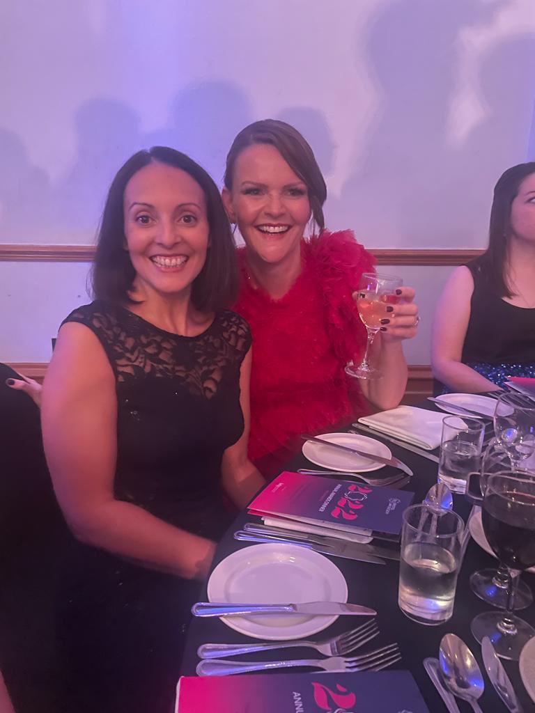 Louise_sfl's tweet photo. Great energy at the #BLSAwards2022 tonight, @StoweFamilyLaw for team of the year and @jemmals for dress of the night if we have our way! https://t.co/YWn0QSAQUq