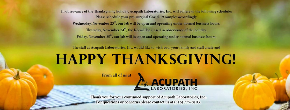 Acupath Laboratories tweet media