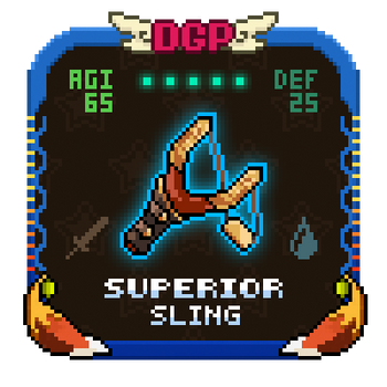 Albert_TheVoid's tweet photo. I am giving away this @officialdgpals 5* Superior Sling. If you sometimes feel like the Ranked Season is a big boy league, this sling will help you to shoot those pvp Goliaths down!

To qualify (48h, 3 winners):
1⃣ 👍 &amp; RT
2⃣ Tag 3 Friends
3⃣ Follow me and  the @VoidGamingGuild https://t.co/S49JUvciyM